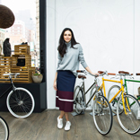 Inside Track: Model Juliana Rudell DiSimone on City Cycling