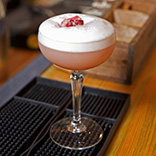 Recipes: Pomegranate Rum Sour & Coconut-Crusted Prawns