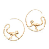 Spring 2015 Runway Exclusive: The Monkey Hoop Earring