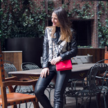 Street Style: Zina Charkoplia’s Scarlet Fever