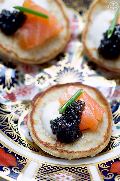 Tory Entertains: Caviar Blinis